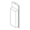 Visipak Thermoform-CLAMSHELL-#606-14.500-5.250-9.938-3.813-1.531-0.015-CLEAR,  606TF - alternate 1